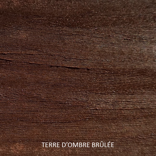 Terre d'ombre Brulée   Baton à l'huile