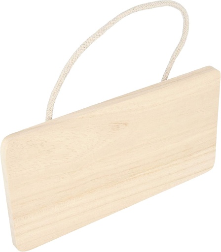 Plaque en bois à décorer